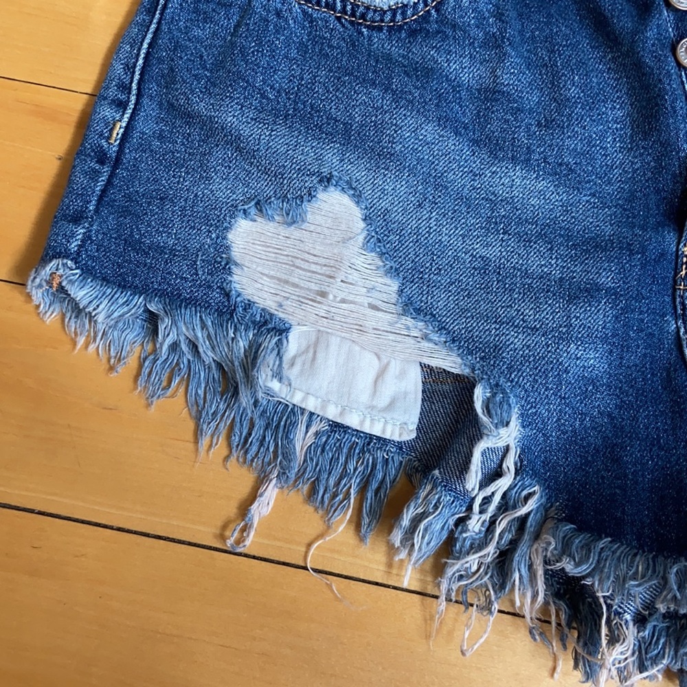 Free People Denim Shorts - Picture 3 of 6